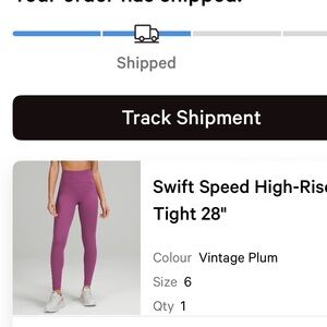 Swift Speed Lululemon Leggings